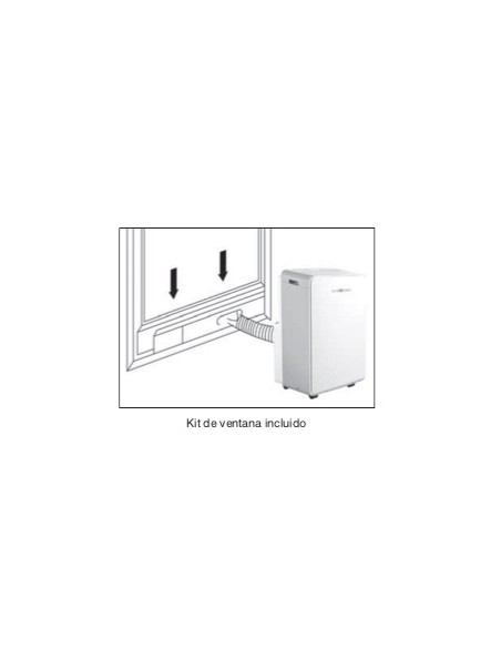 AIRE ACONDICIONADO PORTATIL MUNDOCLIMA MUPO-09-H8