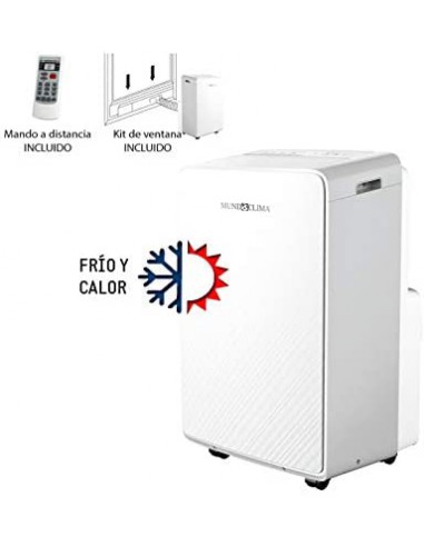 AIRE ACONDICIONADO PORTATIL MUNDOCLIMA MUPO-09-H8