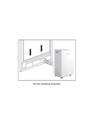 AIRE ACONDICIONADO PORTATIL MUNDOCLIMA MUPO-12-H8