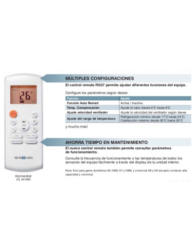 AIRE ACONDICIONADO PORTATIL MUNDOCLIMA MUPO-12-H8