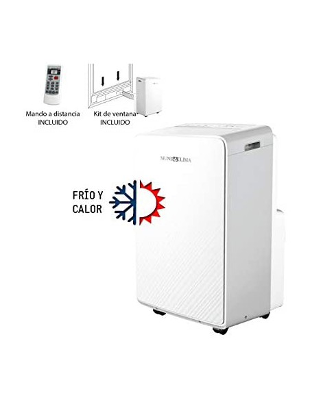 AIRE ACONDICIONADO PORTATIL MUNDOCLIMA MUPO-12-H8