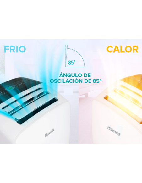 AIRE ACONDICIONADO PORTATIL HISENSE APC-12