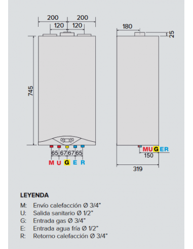 CALDERA ARISTON CARES PREMIUM 24FF