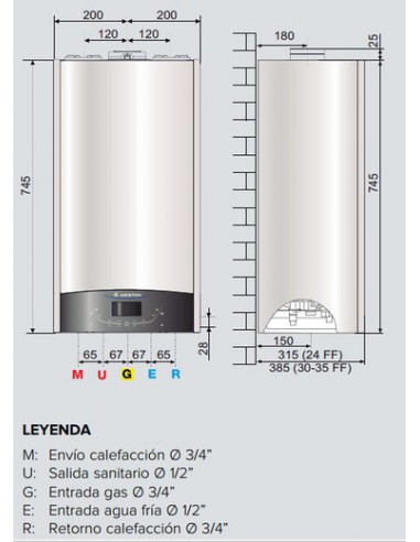 CALDERA ARISTON GENUS ONE NET 30FF