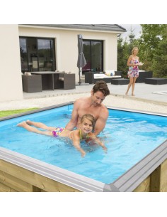 Piscina de madera 2x2 Pistoche 2