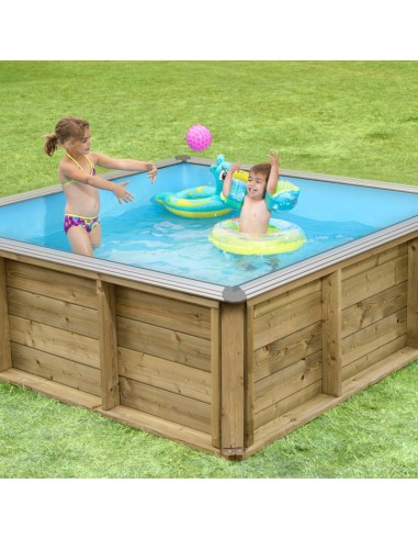 Piscina de madera 2x2 Pistoche