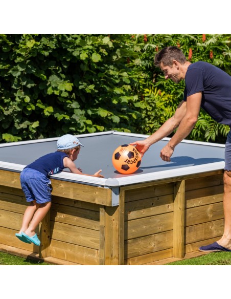 Piscina de madera 2x2 Pistoche