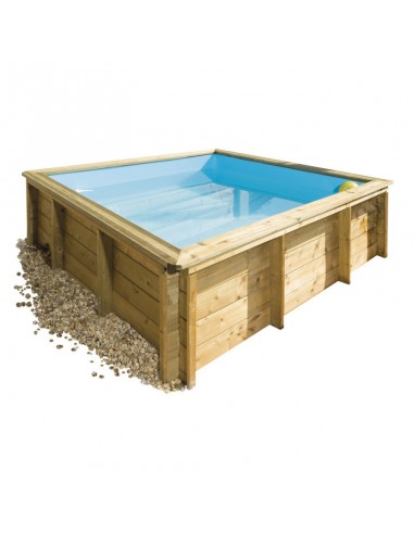 Piscina de madera 2x2 Tropic Junior