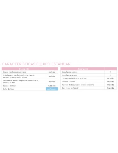 Piscina de madera Pool'n Box Junior 2x3