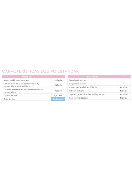 Piscina de madera Pool'n Box Junior 2x3