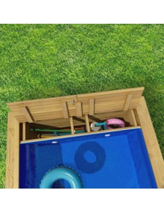 Piscina de madera Pool'n Box Junior 2x3 2