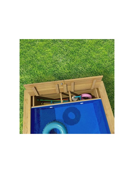 Piscina de madera Pool'n Box Junior 2x3