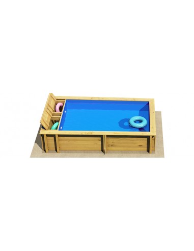 Piscina de madera Pool'n Box Junior 2x3