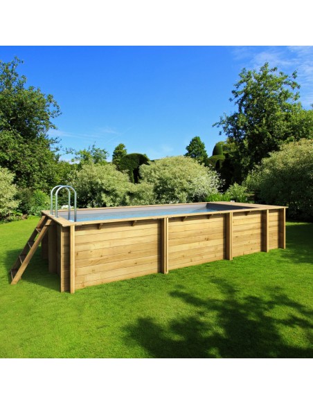 Piscina de madera Pool'n Box 5 x 2