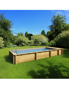Piscina de madera Pool'n Box 5 x 2 2