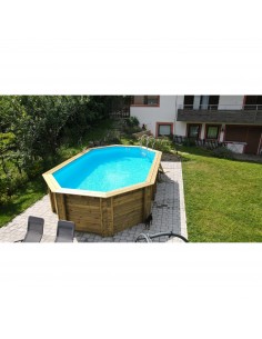 Piscina De Madera Pool'n Box Junior 370x240x70