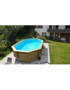 Piscina de madera Weva Octo+ 640