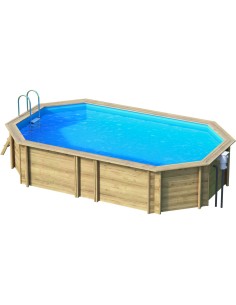 Piscina de madera Weva Octo+ 640 2