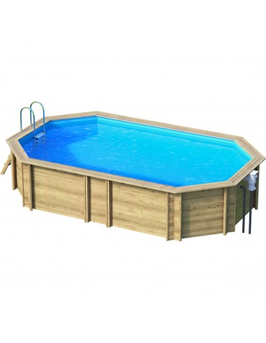 Piscina de madera Weva Octo+ 640