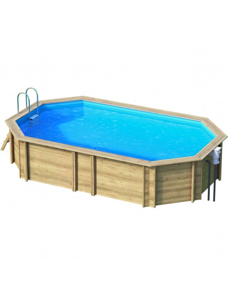 Piscina de madera Weva Octo+ 640