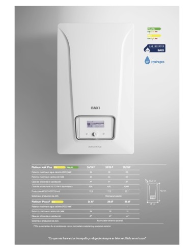 BAXI PLATINUM MAX iPLUS 35/35F