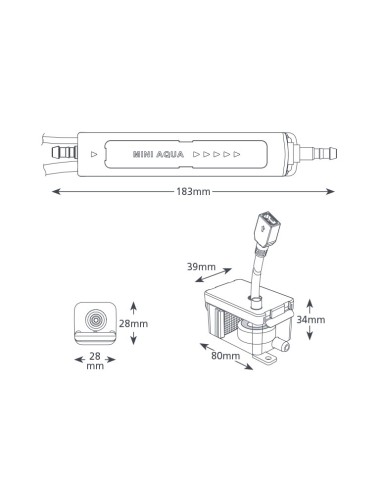 BOMBA DE CONDENSADOS ASPEN MINI AQUA Silent+