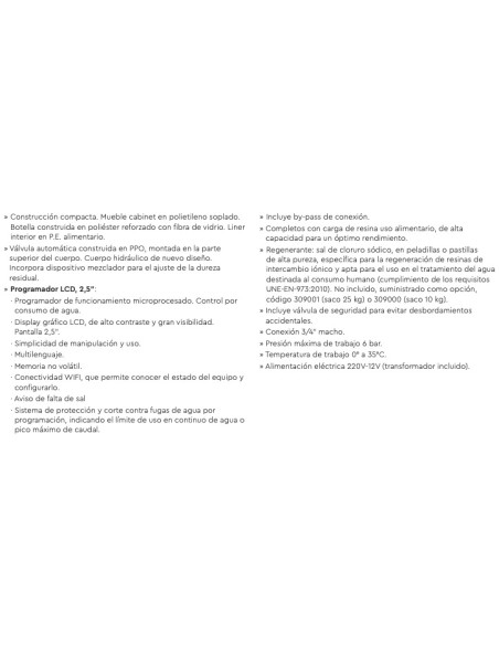 DESCALCIFICADOR ATH BWT YPSILON G6