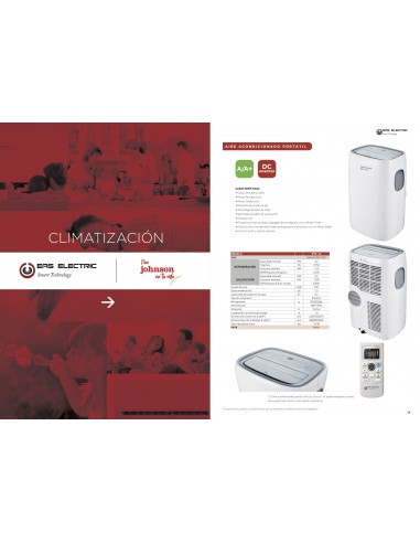 AIRE ACONDICIONADO PORTÁTIL EAS ELECTRIC EPT-12